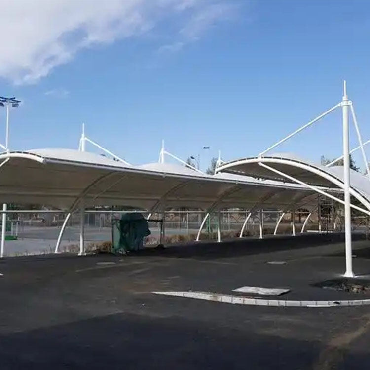 威宁膜结构电动车棚