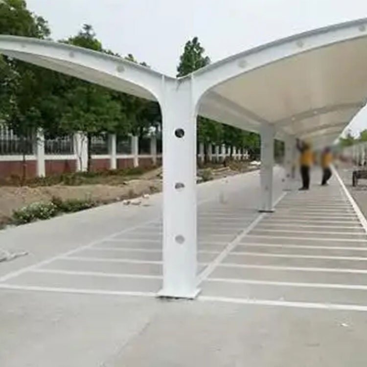 威宁膜结构电动车棚