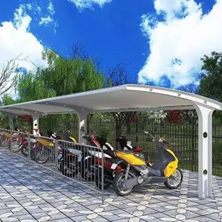 威宁膜结构电动车棚