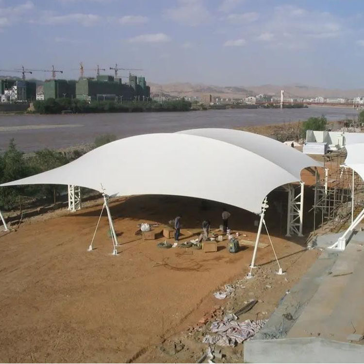 威宁膜结构汽车棚